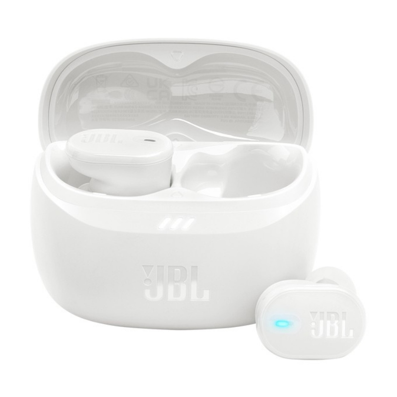 Jbl tune buds 2 auricolari bluetooth true wireless con cancellazione del rumore,colore bianco