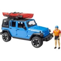 Jeep Wrangler Rubicon Unlimited con kayak e figura, Veicolo modello