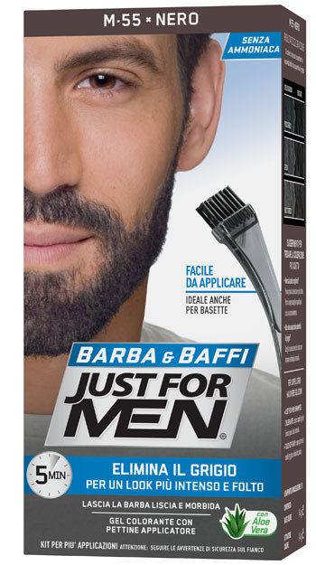 Just For Men Barba E Baffi Nero
