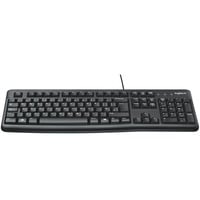K120 Corded Keyboard tastiera USB QWERTZ Tedesco Nero
