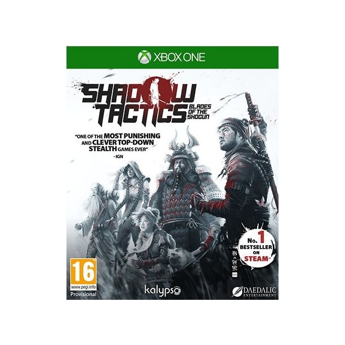 Kalypso 1020888 Shadow Tactics: Blades of the Shogun Videogioco Strategico per Xbox One Lingua Italiano PEGI 16 colore Nero