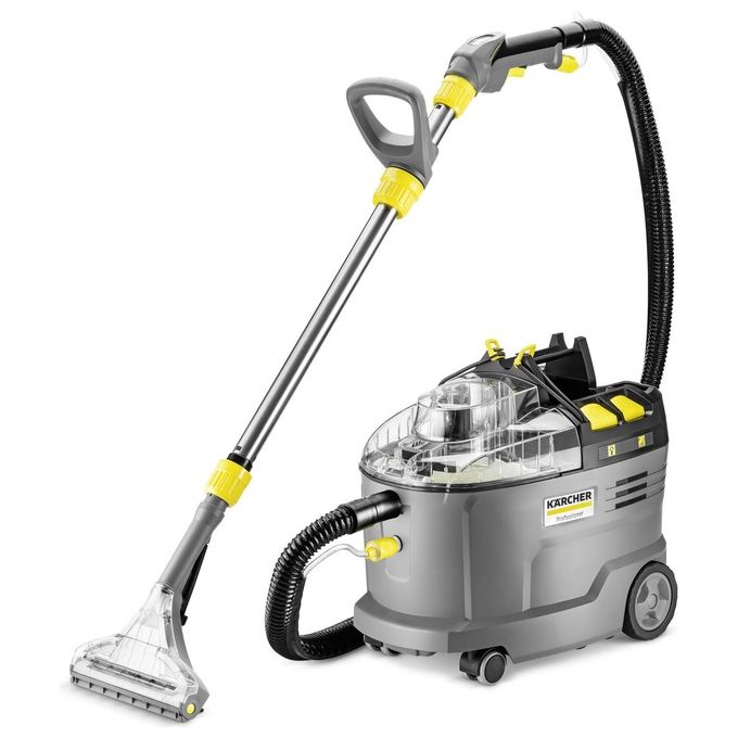 Kärcher 1.101-702.0 Puzzi 9-1 Bp Adv Pulitore Spray Estrattore Senza Filo Capacita' 9 L 7 L Autonomia 35 min 70 dB colore Nero Grigio Giallo Kärcher 1.101-702.0 Puzzi 9-1 Bp Adv Pulitore Spray Estrattore Senza Filo Capacita' 9 L 7 L Autonomia 35 min 70 dB colore Nero Grigio Giallo