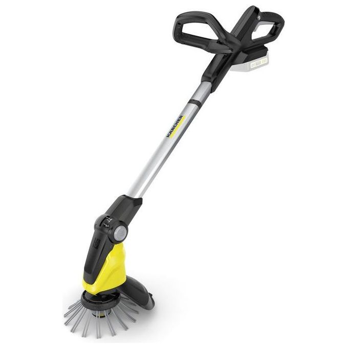 Kärcher 1.445-244.0 WRE 18-55 Rimuovi Erbacce a Batteria 18V Spazzola Nylon 180mm 2800 rpm Manico Telescopico senza Batteria