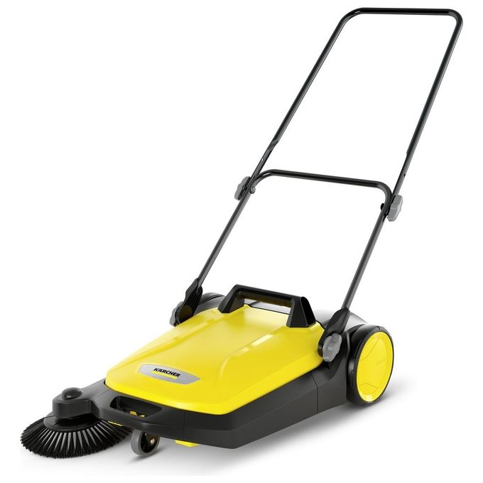 KÄRCHER 1.766-320.0 S 4 Spazzatrice manuale Ampiezza lavoro 510 mm Capacita' 20 L Resa 1800 m²-h Impugnatura regolabile colore Giallo