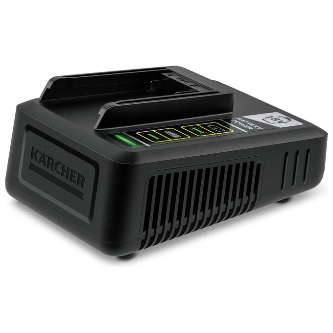 KÄRCHER 2.445-032.0 Caricabatterie rapido 18 V per batterie agli ioni di litio tempo di ricarica 40 minuti colore Nero
