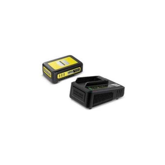 Kärcher 2.445-062.0 Power 18-25 Set batteria e caricabatterie 18 V 2,5 Ah colore Nero Giallo Kärcher 2.445-062.0 Power 18-25 Set batteria e caricabatterie 18 V 2,5 Ah colore Nero Giallo