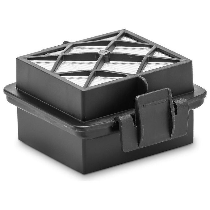 Kärcher 2.863-240.0 Filtro HEPA Aria di Scarico Aspirapolvere a Cilindro VC 5 VC 5 Premium Lavabile colore Nero Bianco
