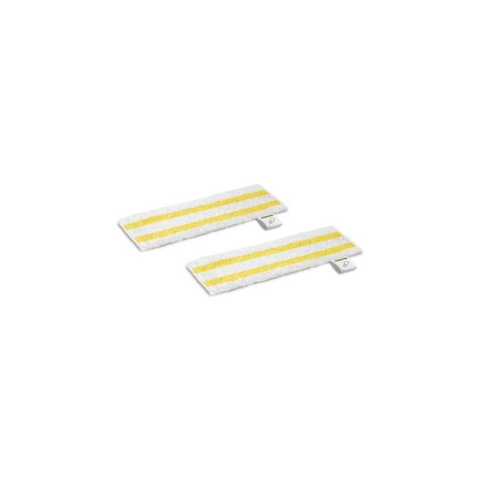 Kärcher 2.863-339.0 EasyFix Set Panni Microfibra per Pavimenti Pulitore a Vapore 2 pz colore Bianco