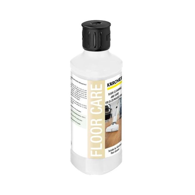 Kärcher 6.295-942.0 Waxed Wood Detergente per Parquet 500 ml profumo Limone colore Arancione