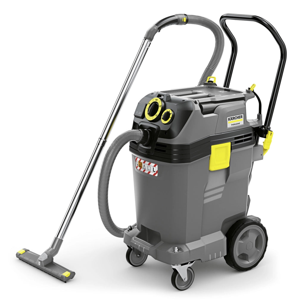 KARCHER Bidone aspiratutto Professionale NT 50/1 Tact Te L - Portata aria: 74 l/s - Aspirazione: 273 / 27.3 mbar / kPa - Capacità del contenitore: 50 l