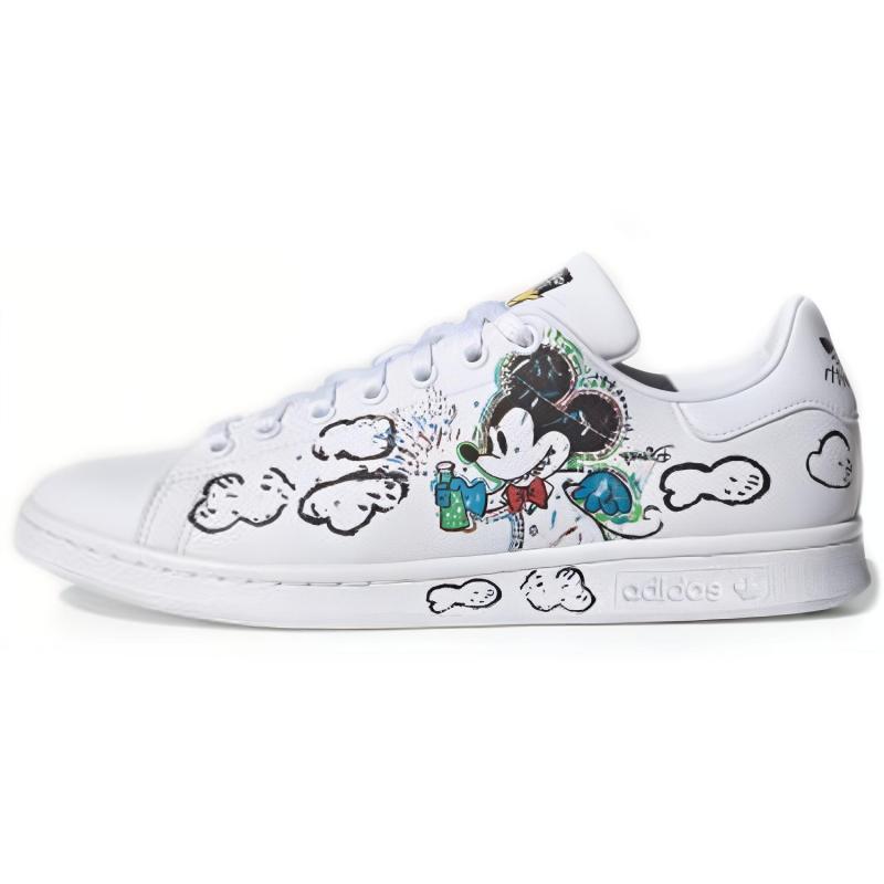 Kasing Lung X Disney X Adidas Stan Smith 'Labubu Mickey Mouse' Sneakers GZ8841 36 white