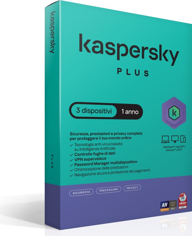 Kaspersky Plus 3Dev 1Y Superslim Box Kaspersky Plus 3Dev 1Y Superslim Box
