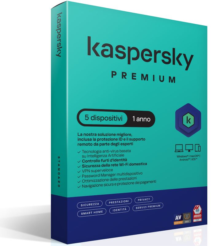 Kaspersky Premium 5Dev 1Y Superslim Box Kaspersky Premium 5Dev 1Y Superslim Box