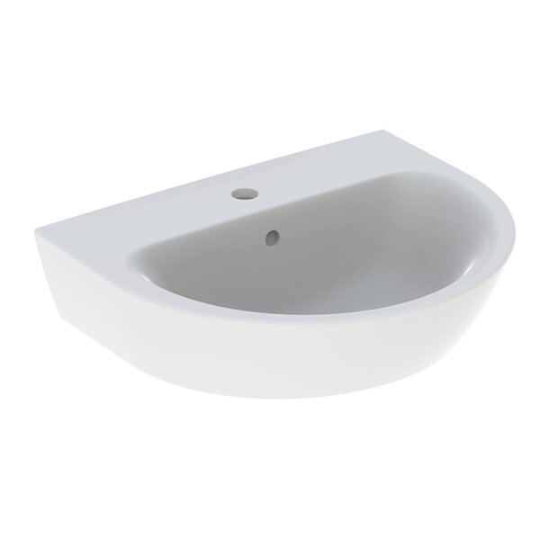 Keramag - Geberit Renova Lavabo, 1 Trou Pour Robinet, Avec Trop-plein,