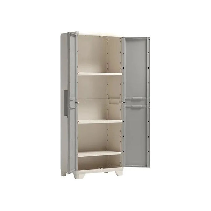 KETER Armadi Linear Wood Tuttop H173 in Legno per Esterni Design Funzionale e Resistente per Arredo Giardino KETER Armadi Linear Wood Tuttop H173 in Legno per Esterni Design Funzionale e Resistente per Arredo Giardino