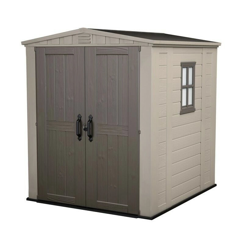 Keter Casetta da Giardino in Resina Factor 6 x 6 Box Capanno da Esterno Keter Casetta da Giardino in Resina Factor 6 x 6 Box Capanno da Esterno