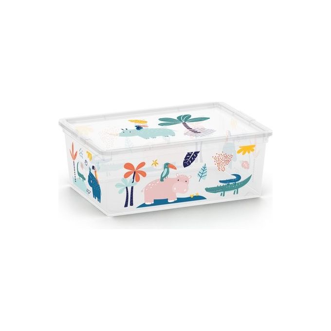 Keter Scatola Salvaspazio Box Style Wild Animals