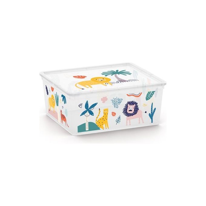 Keter Scatola Salvaspazio Box Style Wild Animals