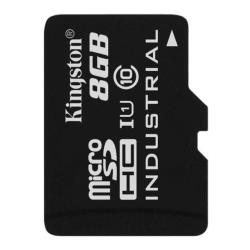 Kingston 8GB Microsdhc Industrial C10 A1 Pslc Card Single Pack w/o Adapter SDCIT2/8GBSP
