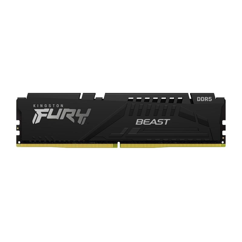Kingston fury beast memoria ram 1x32gb 6.000mhz tecnologia ddr5 tipologia dimm 288-pin cl36 black Kingston fury beast memoria ram 1x32gb 6.000mhz tecnologia ddr5 tipologia dimm 288-pin cl36 black