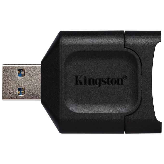 Kingston MLP MobileLite Plus Lettore di Schede SD USB 3.2 Gen 1 Type-A UHS-II colore Nero