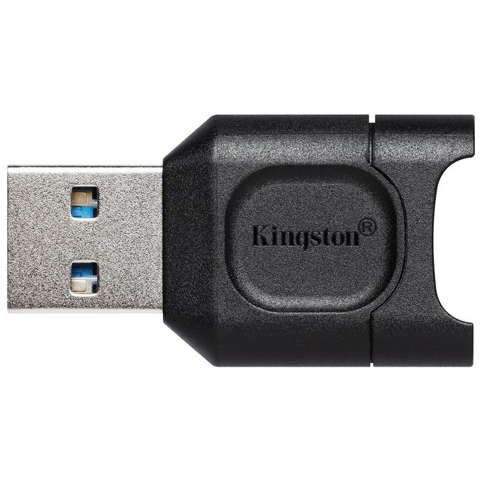 Kingston MLPM MobileLite Plus Lettore di Schede MicroSD USB 3.2 Gen 1 UHS-II UHS-I colore Nero