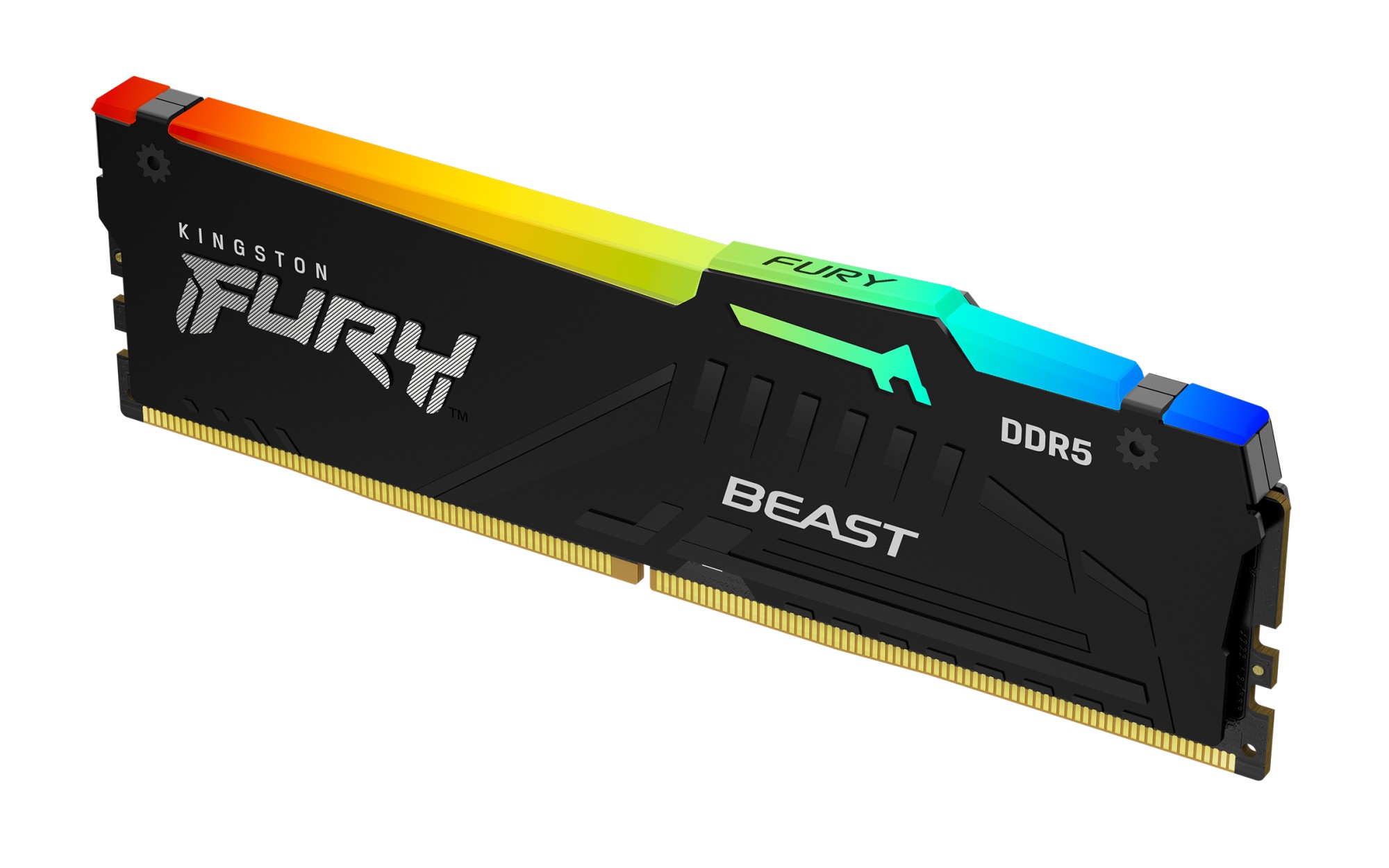 Kingston Ram Fury Beast Ddr5 32Gb (1X32Gb) Ddr5 5600Mt/S Cl40 Rgb Xmp