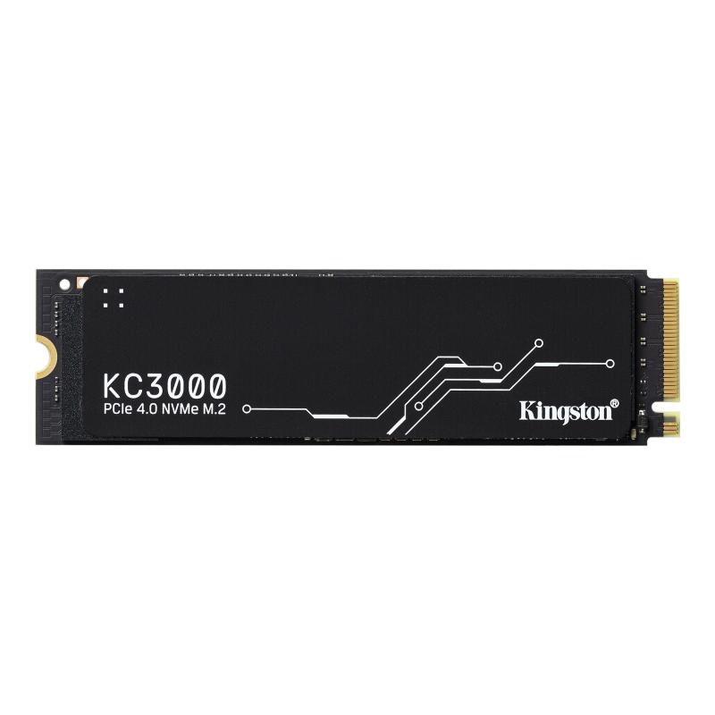 Kingston ssd m.2 2048gb 2280 pcie 4.0 nvme x4 r/w 7000/7000 mb/s kc3000