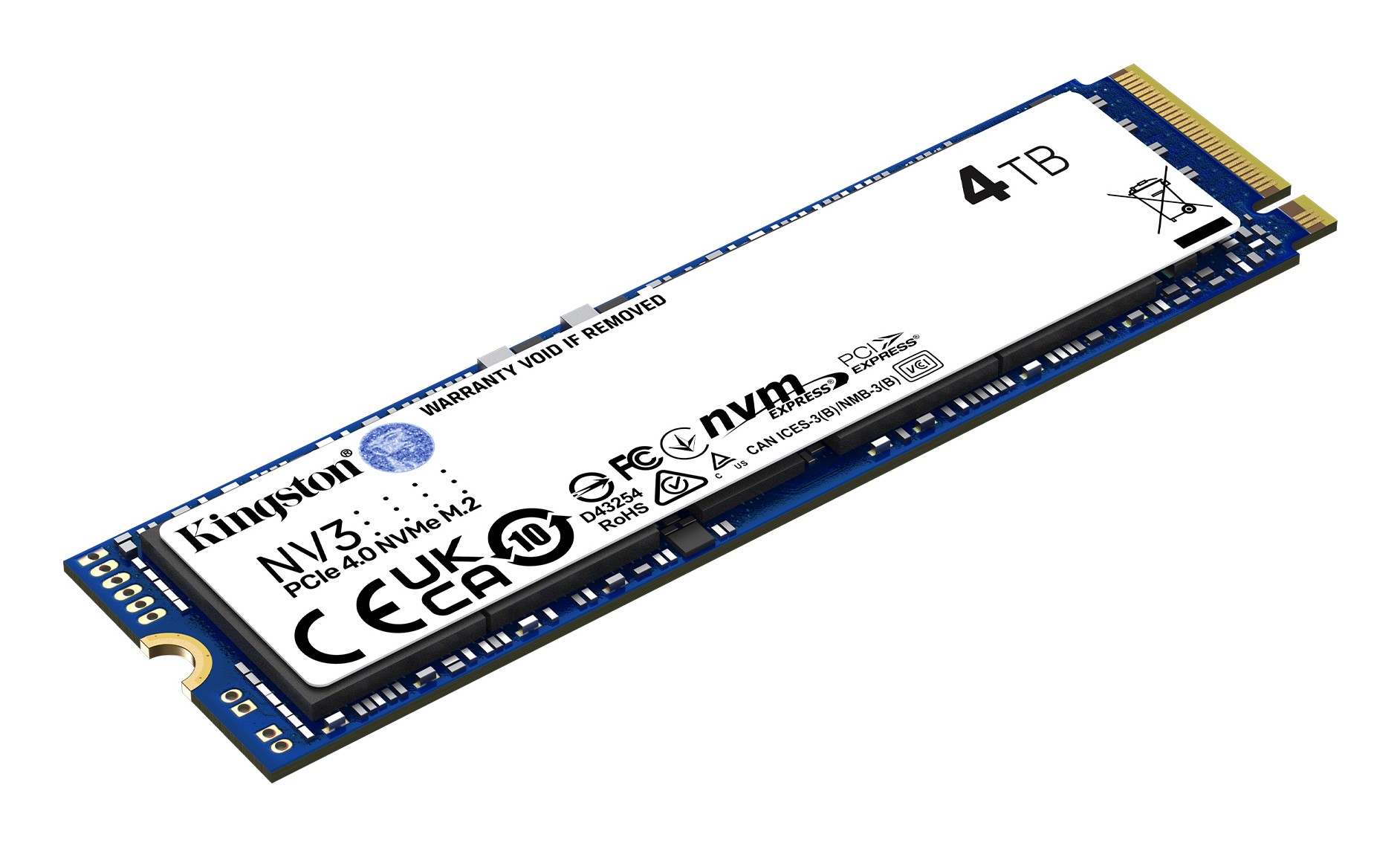 Kingston Technology 4000G NV3 M.2 2280 NVMe SSD Kingston Technology 4000G NV3 M.2 2280 NVMe SSD
