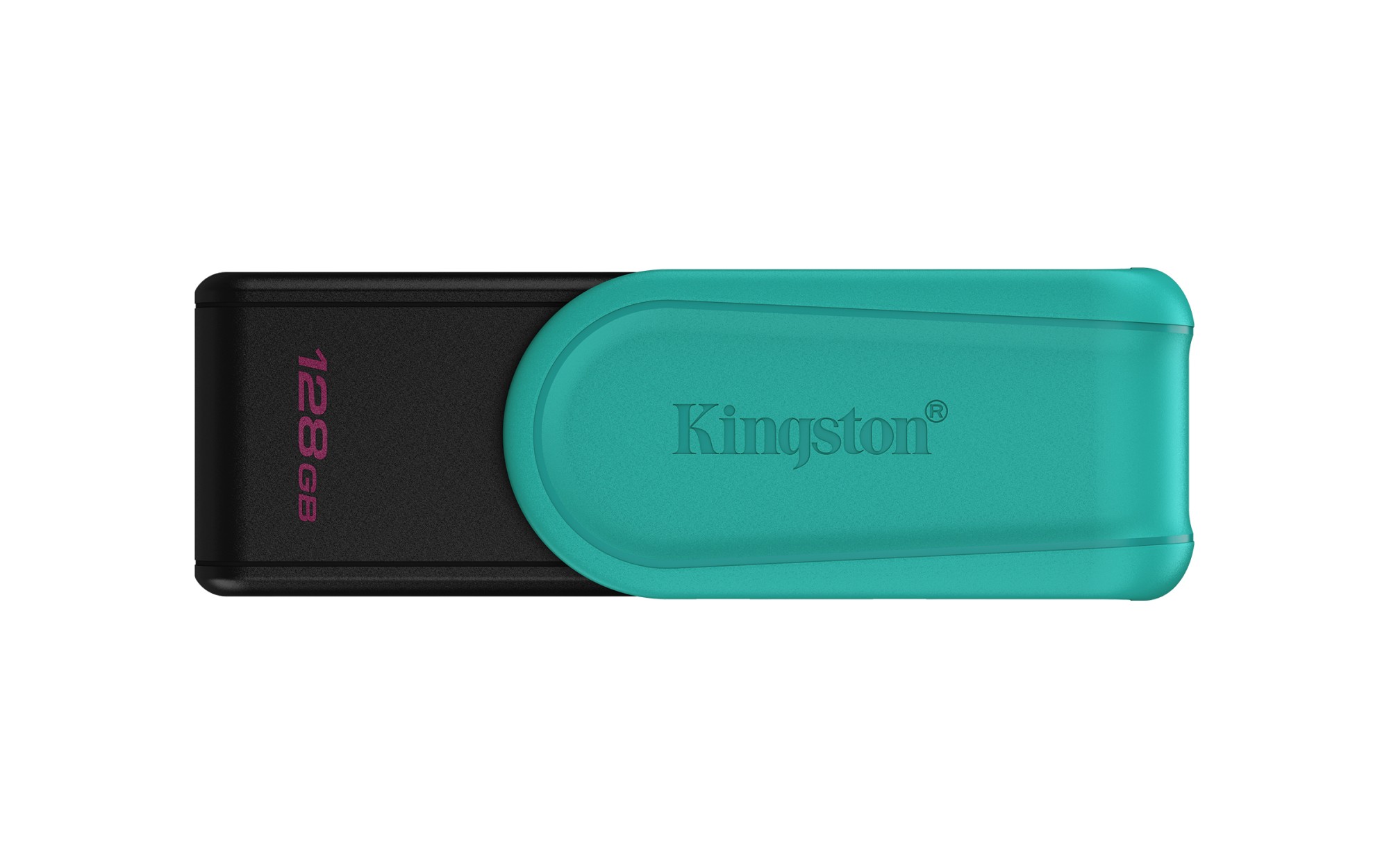Kingston Technology DataTraveler 128GB Portable USB 3.2 Gen 1 Exodia S (Nero/Turchese)