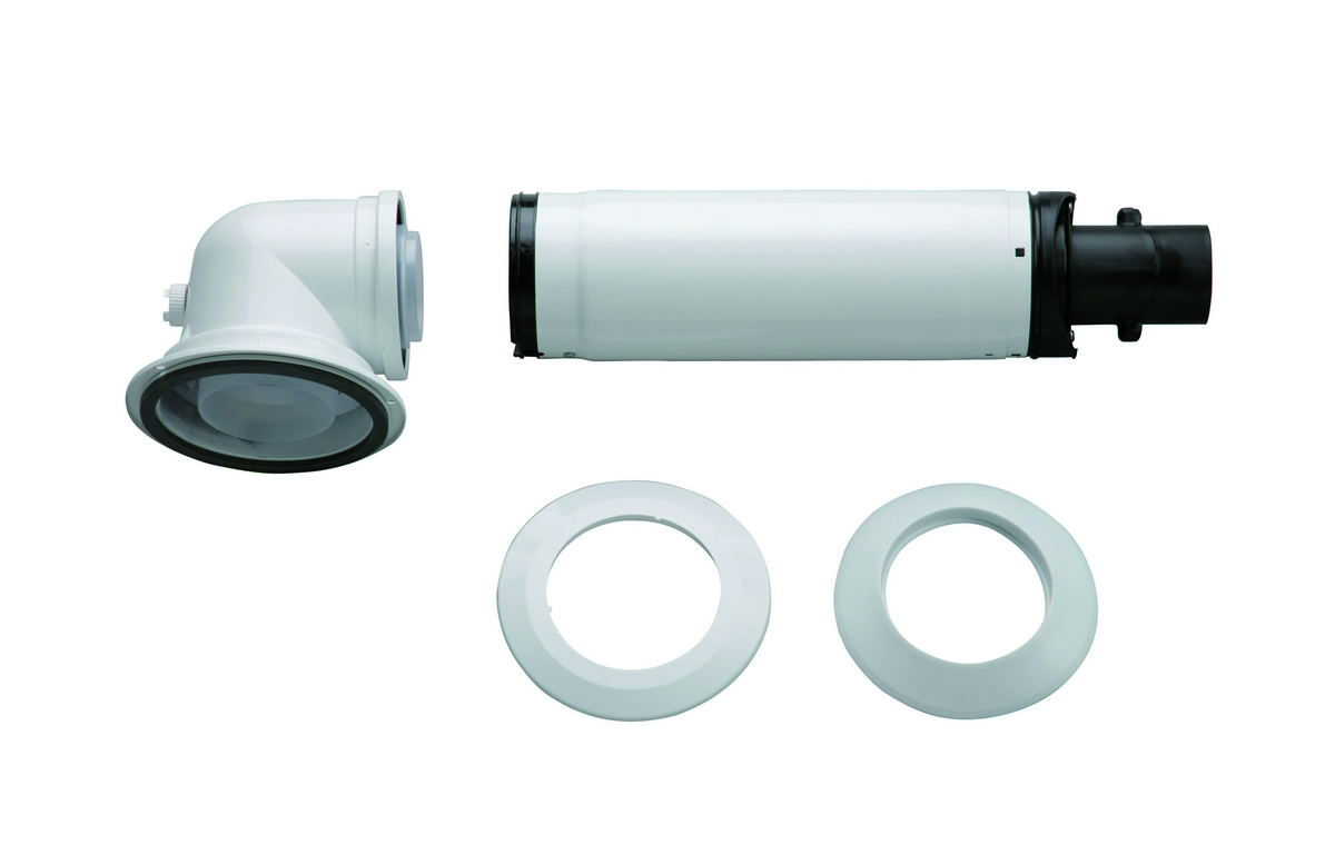 Kit Base Scarico Fumi Per Caldaie A Condensazione Bosch Diam. 60/100