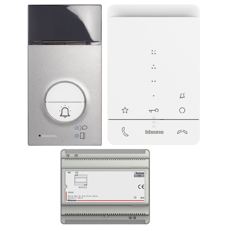 Kit Citofonico Bticino Classe 100a16e 2 Fili Monofamiliare 364232 Kit Citofonico Bticino Classe 100a16e 2 Fili Monofamiliare 364232