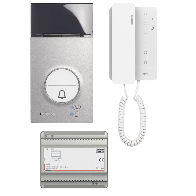 Kit Citofonico Bticino Classe 100a16m 2 Fili Monofamiliare 364231 Kit Citofonico Bticino Classe 100a16m 2 Fili Monofamiliare 364231