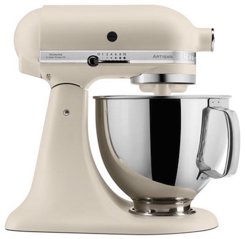 KITCHENAID 5KSM125EMH IMPASTATRICE PLANETARIA, 300 W, capacità ciotola 4,7 l, Milkshake