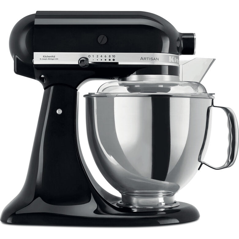 KITCHENAID 5KSM175PSEOB IMPASTATRICE PLANETARIA, 300 W, capacità ciotola 4,7 l, NERO ONICE