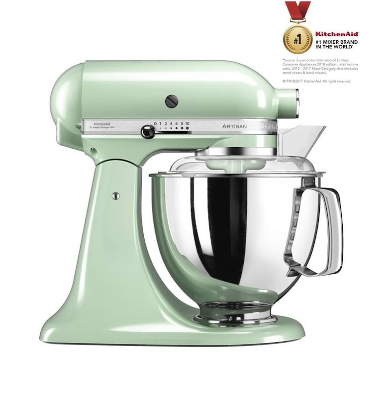 KITCHENAID 5KSM175PSEPT IMPASTATRICE PLANETARIA, 300 W, capacità ciotola 4,7 l, Pistacchio
