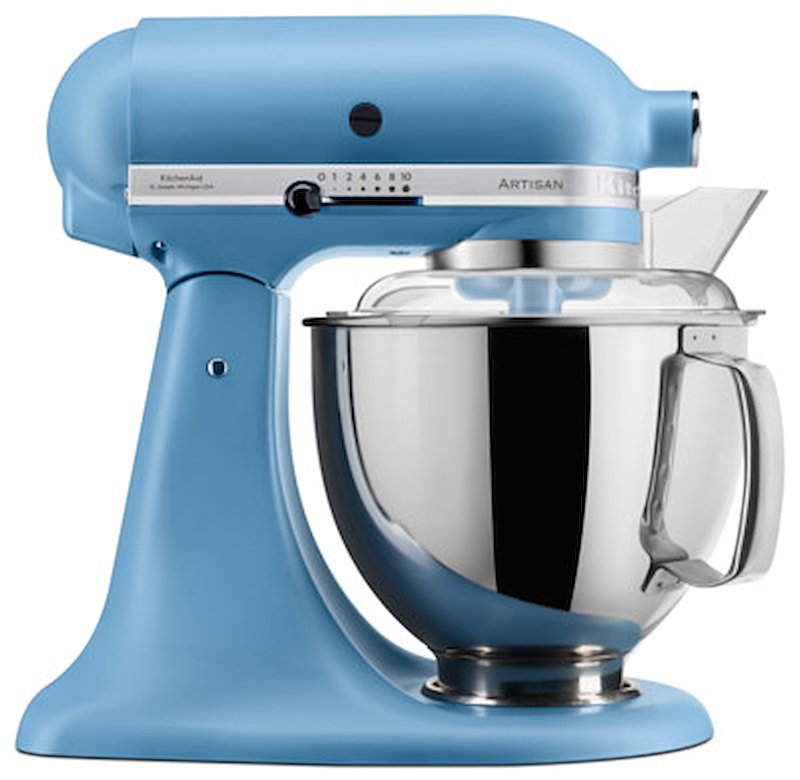 KITCHENAID 5KSM175PSEVB IMPASTATRICE PLANETARIA, 300 W, capacità ciotola 4,7 l, Blue velvet