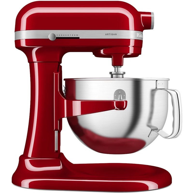 KITCHENAID 5KSM60SPXEER IMPASTATRICE PLANETARIA, 375 W, capacità ciotola 5,6 l, empire red