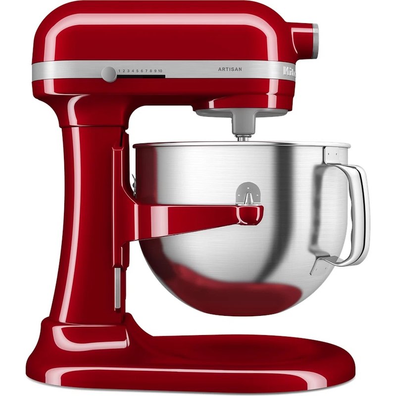 KITCHENAID 5KSM70SHXEER IMPASTATRICE PLANETARIA, 375 W, capacità ciotola 6,6 l, empire red