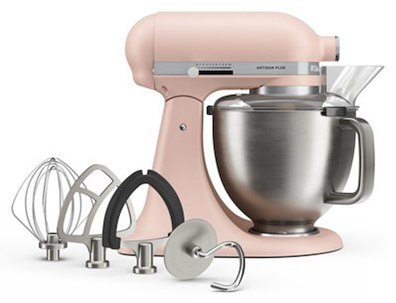 KitchenAid Impastatrice Planetaria 4,7L Artisan Plus 5ksm50pkveft Feather Pink