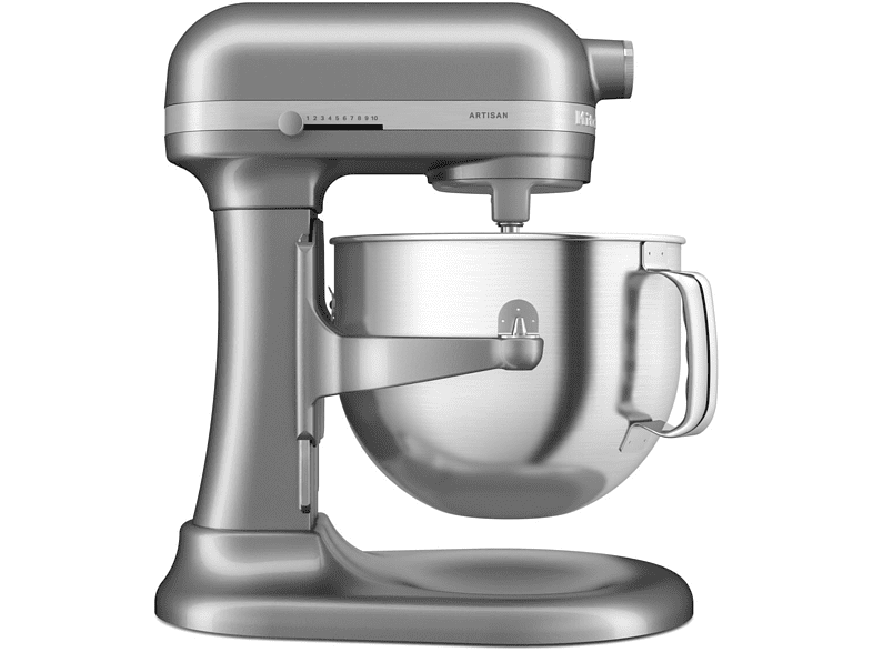 KitchenAid Impastatrice Planetaria Con Ciotola Sollevabile 6,6 L 5KSM70SHXECU Silver