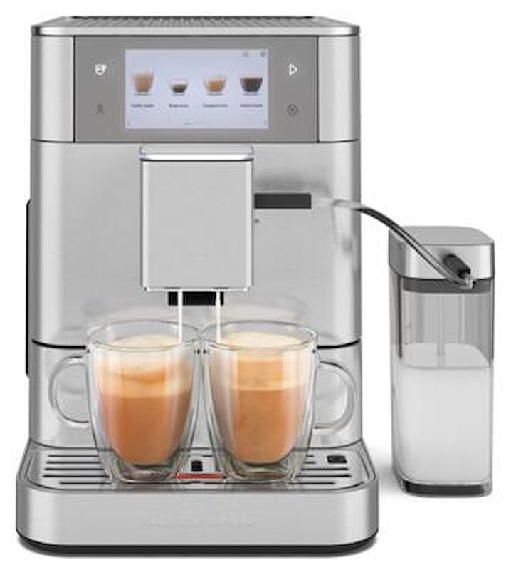 KitchenAid Macchina per caffè espresso completamente automatica KF8 5kes8558esx Acciaio