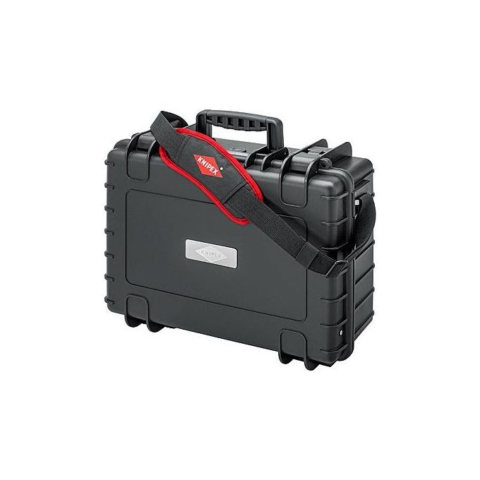 KNIPEX 00 21 35 Valigia Portautensili Robust23 25 Pezzi Capacita' 23 Litri Portata 25 Kg Impermeabile Antipolvere Temperatura -30°C +80°C colore Nero