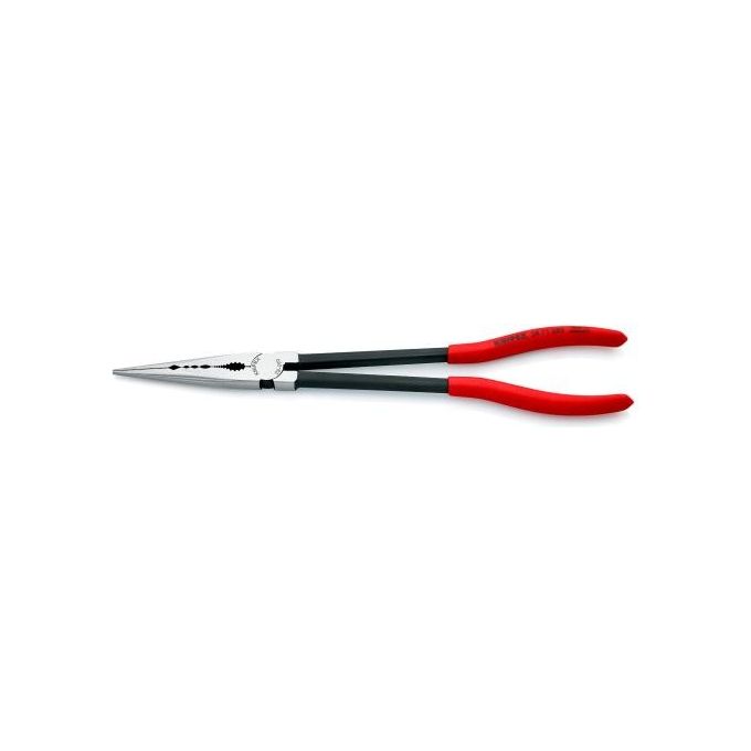 Knipex 28 71 280 Pinza per Meccanica con Profili Trasversali 280 mm acciaio per utensili colore Rosso
