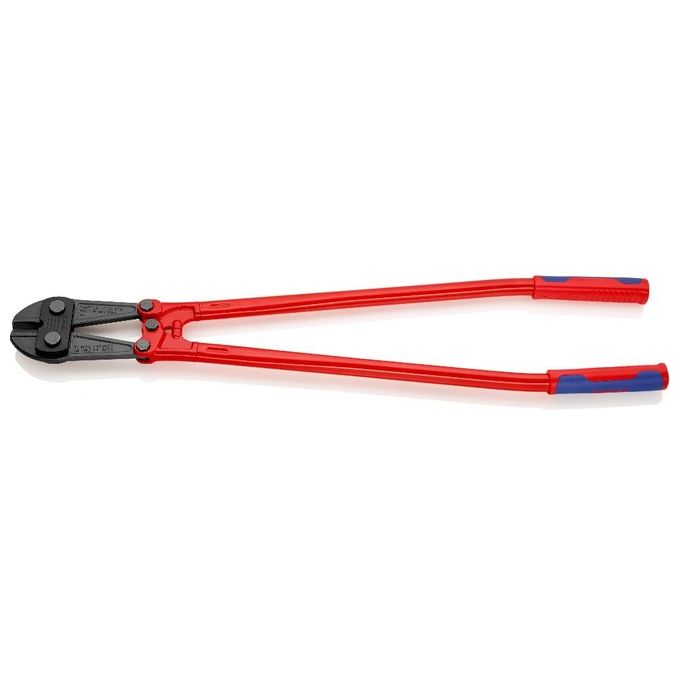 KNIPEX 71 72 910 Tagliabulloni in Acciaio Cromo-Vanadio con Impugnature Bimateriale 910 mm colore Grigio