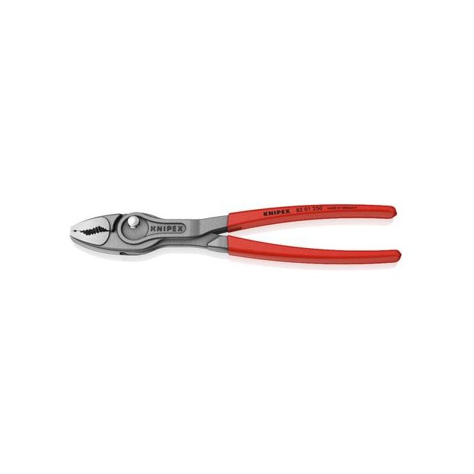Knipex 82 01 250 TwinGrip Pinza Impugnatura Frontale 250 mm 3 posizioni colore Rosso