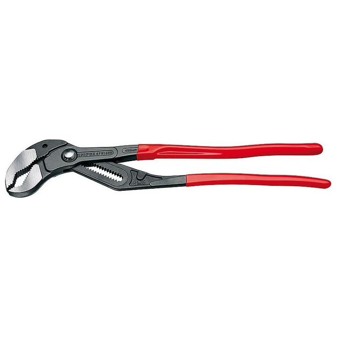 KNIPEX 87 01 560 Cobra Pinza regolabile per tubi e dadi 560 mm 20 posizioni 115 mm 120 mm colore Grigio KNIPEX 87 01 560 Cobra Pinza regolabile per tubi e dadi 560 mm 20 posizioni 115 mm 120 mm colore Grigio