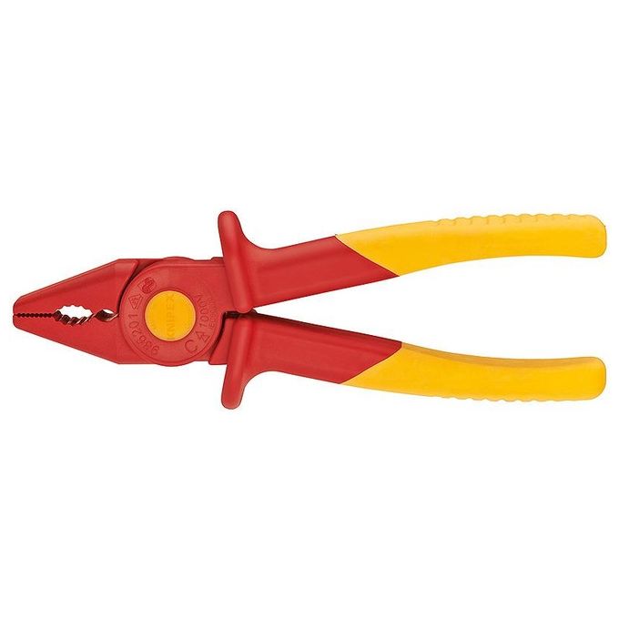 Knipex 98 62 01 Pinza Prensile Becchi Piatti in Resina Isolante 180mm VDE 1000V CA Made in Germany