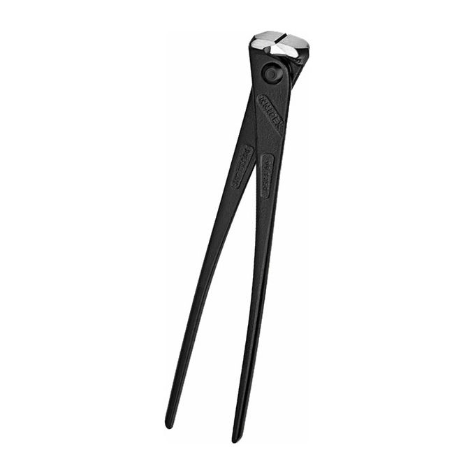 Knipex 99 10 250 Tenaglia per Ferraioli e Cementisti Slim 250 mm taglio filo Ø 3,3 mm 61 HRC colore Nero