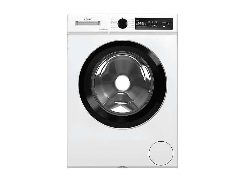 KOENIC KWM 6134 D LAVATRICE, Caricamento frontale, 6 kg, 15 programmi, Profondità 41,6 cm, Giri 1000 rpm, livello rumorosità centrifuga 76 dB(A), Classe KOENIC KWM 6134 D LAVATRICE, Caricamento frontale, 6 kg, 15 programmi, Profondità 41,6 cm, Giri 1000 rpm, livello rumorosità centrifuga 76 dB(A), Classe